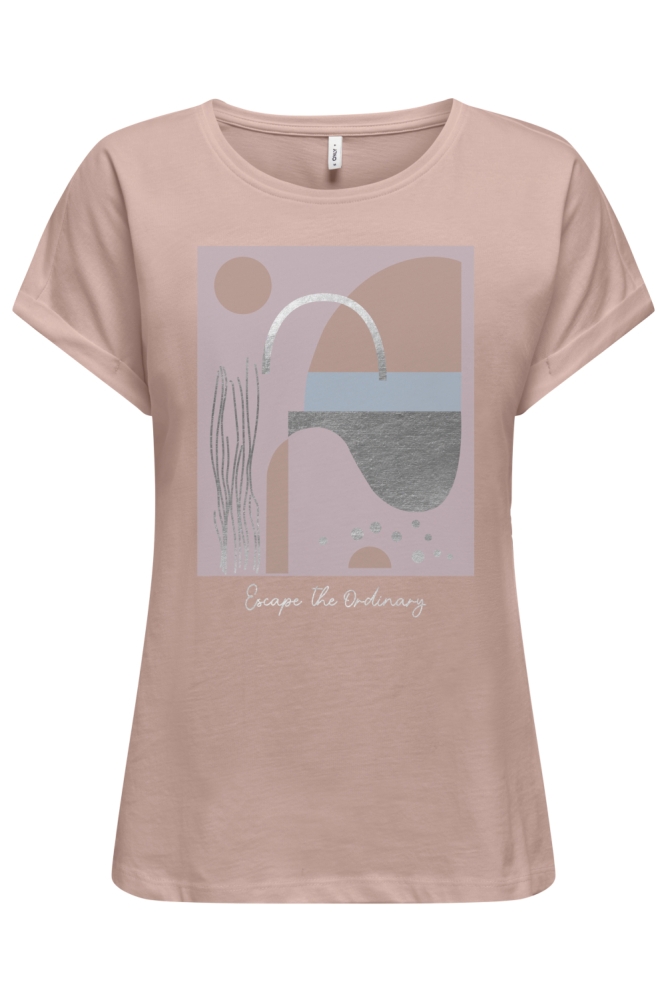 ONL30 FELUCA S/S TEE CS JRS 15367627 MISTY ROSE/ORDINARY